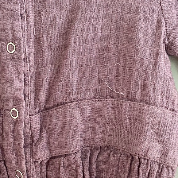 Kate Quinn long sleeve pintuck bow bubble bodysuit 18-24m - Picture 6 of 7